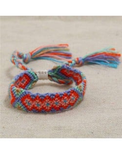 Bohemian Weaving Fashion Women Friendship Bracelet - Color 4