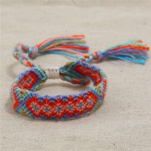 Bohemian Weaving Fashion Women Friendship Bracelet - Color 4