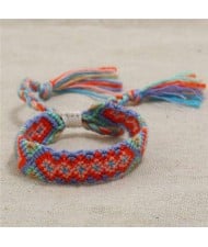 Bohemian Weaving Fashion Women Friendship Bracelet - Color 4