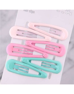 Candy Color Korean Cute Fashion Women Hair Clips Combo