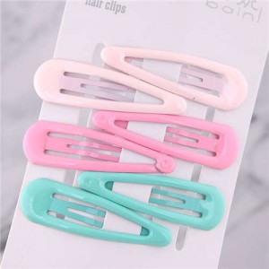 Candy Color Korean Cute Fashion Women Hair Clips Combo