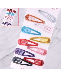 Shining Design Korean Fashion Women Hair Clips Combo (Random Colors)