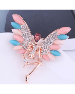 Happy Snowman Christmas Fashion Alloy Brooch
