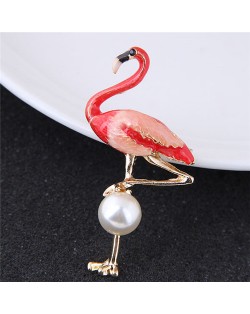 Halloween Oil-spot Glazed Pumpkin Design Alloy Brooch