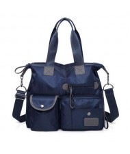 (4 Colors Available) Autumn and Winter Multiple Pockets High Fashion Design Women Nylon Tote Bag/ Shoulder Bag