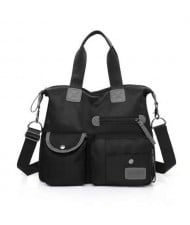 (4 Colors Available) Autumn and Winter Multiple Pockets High Fashion Design Women Nylon Tote Bag/ Shoulder Bag