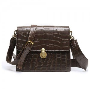 (5 Colors Available) Korean Fashion Square Simple Design Women PU Shoulder Bag