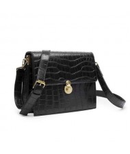(5 Colors Available) Korean Fashion Square Simple Design Women PU Shoulder Bag