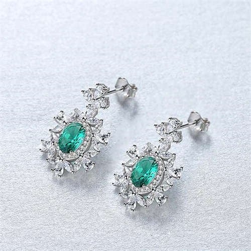 Turquoise Gemstone Inlay Feather Design .925 Sterling Silver