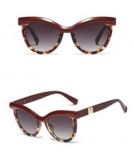 6 Colors Available Jointed Design Cat-eye Shape Frame High Fashion Women Sunglasses