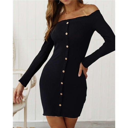 Chic office wear designer one piece dress In A Variety Of Stylish