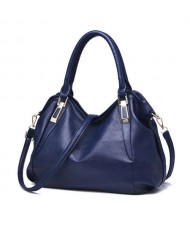 (5 Colors Available) Western High Fashion Elegant Casual Design Women PU Tote Bag/ Shoulder Bag