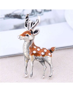 Sika Deer Design Korean Fashion Alloy Women Brooch