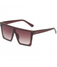 8 Colors Available Integrated Design Frame Street High Fashion Women Sunglasses