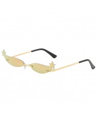 5 Colors Available Star Design Street High Fashion Women Sunglasses