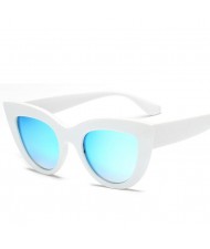 10 Colors Available Vintage Cat Eye Style Summer Fashion Women Sunglasses