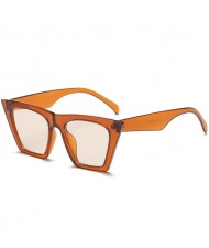 7 Colors Available Unique Cool Fashion Bold Cat Eye Style Frame KOL Preferred Sunglasses