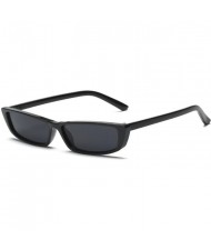 6 Colors Available Vintage Slim Frame Design Street High Fashion Women Sunglasses