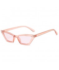 8 Colors Available Vintage Style Mini Fashion Cat Eye Design Sunglasses
