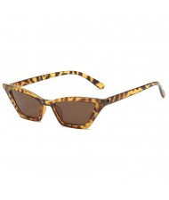 8 Colors Available Vintage Style Mini Fashion Cat Eye Design Sunglasses