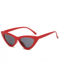 12 Colors Available Vintage Cat Eye Pop Street High Fashion Women Sunglasses