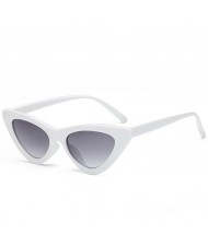 12 Colors Available Vintage Cat Eye Pop Street High Fashion Women Sunglasses