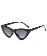 12 Colors Available Vintage Cat Eye Pop Street High Fashion Women Sunglasses