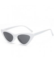 12 Colors Available Vintage Cat Eye Pop Street High Fashion Women Sunglasses