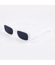 10 Colors Available Vintage Thick Oblong Frame Western Fashion Women Sunglasses