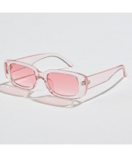 10 Colors Available Vintage Thick Oblong Frame Western Fashion Women Sunglasses