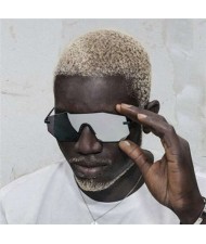 5 Colors Available Cool Style One-frame Design Punk Fashion Sunglasses