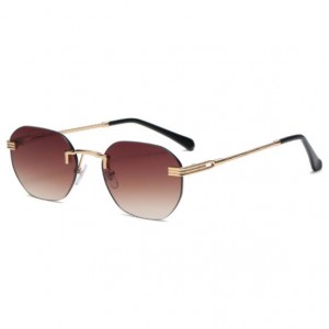 Classical Golden Legs Frameless Hip-hop Fashion Women/ Men Sunglasses