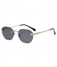 Classical Golden Legs Frameless Hip-hop Fashion Women/ Men Sunglasses