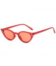 8 Colors Available High Fashion Cat Eye Design Internet Celebrity Choice Women Sunglasses