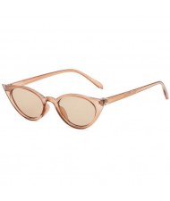 8 Colors Available High Fashion Cat Eye Design Internet Celebrity Choice Women Sunglasses