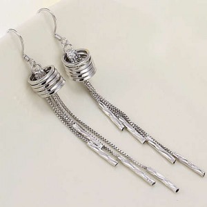 Rings and Tassel Combo Korean Fashion Women Earrings