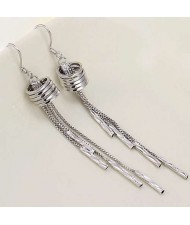 Rings and Tassel Combo Korean Fashion Women Earrings