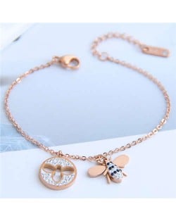 Sweet Bees Pendants High Fashion Women Bracelet