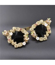 Baroque Style Romantic Fashion Vintage Women Sunglasses