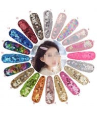 (20 pcs) Colorful Sequins Baby Girl/ Kids Fashion Hair Clip Set