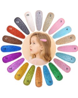(20 pcs) Korean Style Glistening Baby Girl Hair Clip Set/ Hair Accessories