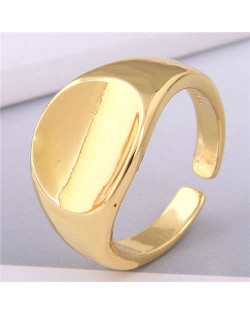Delicate Fashion Hot Sales Copper Ring - Golden