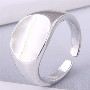 Delicate Fashion Hot Sales Copper Ring - Silver