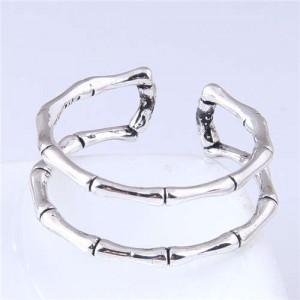 Skeleton Design Punk Fashion Copper Ring