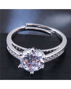 Shining Cubic Zirconia Wedding/ Brial Fashion Women Ring