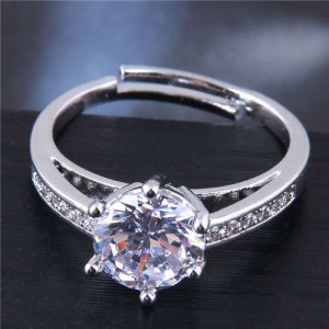 Shining Cubic Zirconia Wedding/ Brial Fashion Women Ring