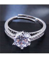 Shining Cubic Zirconia Wedding/ Brial Fashion Women Ring