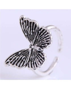 Vintage Butterfly Design Western Fashion Women Wholesale Ring