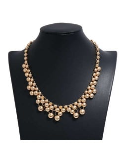 Vintage Beads Style U.S. Fashion Women Wholesale Costume Necklace 