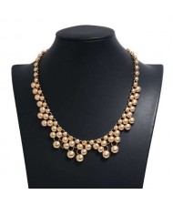 Vintage Beads Style U.S. Fashion Women Wholesale Costume Necklace 